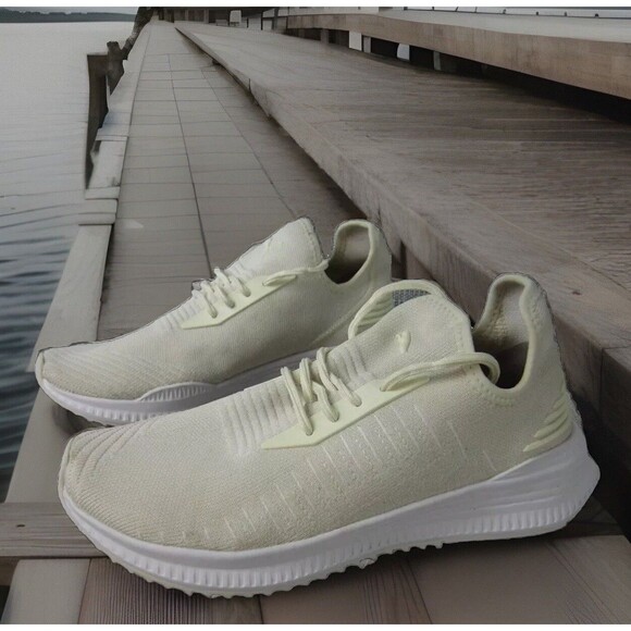 Puma Sneakers Shoes Men 9 White Avid Evoknit Ignite...
